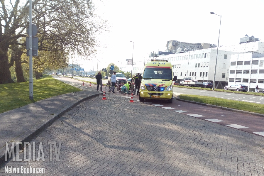 Fietser gewond bij ongeval Westzeedijk Rotterdam