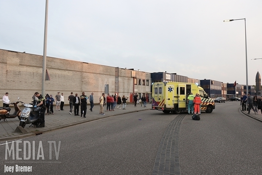 Ernstig ongeval met scooter Maasdijk Schiedam