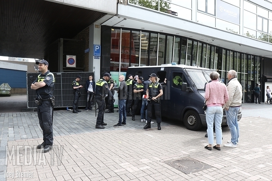 Arrestaties na bezit vuurwerk in centrum Rotterdam