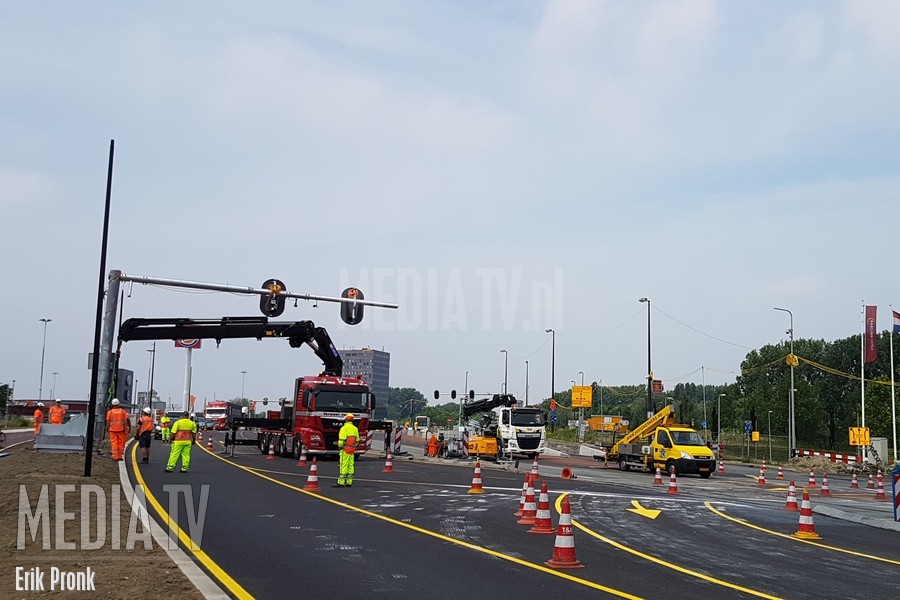 Reconstructie knooppunt Vijfsluizen tussen Vlaardingen en Schiedam in nieuwe fase