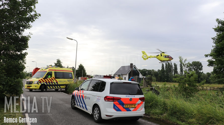 Scooterrijder gewond bij aanrijding Reeuwijk