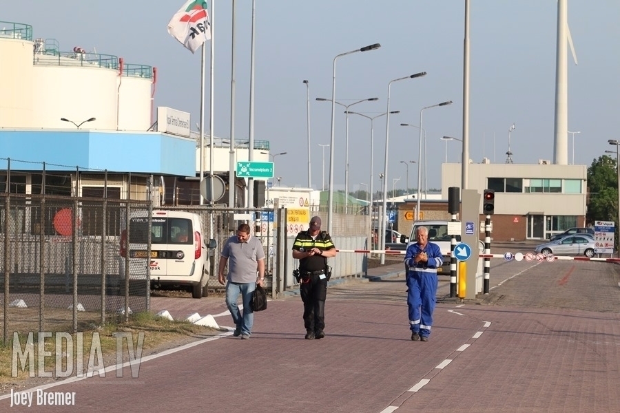 Vopak Tank Terminal tijdelijk dicht vanwege verdachte tas Chemieweg Botlek-Rotterdam