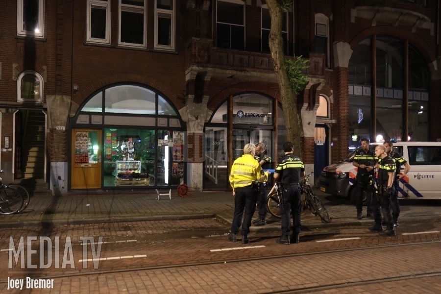 Agenten belaagd bij melding geluidsoverlast Nieuwe Binnenweg Rotterdam