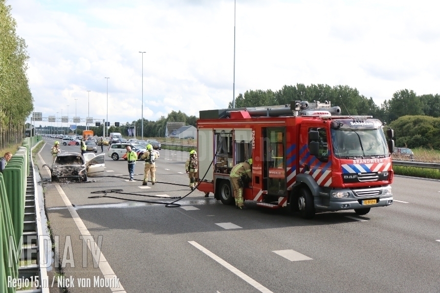 Autobrand A13 Delft