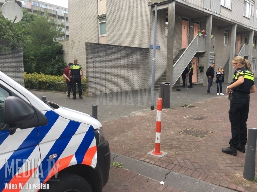 Zwaargewonde na schietpartij Spoorweghaven Rotterdam (video)