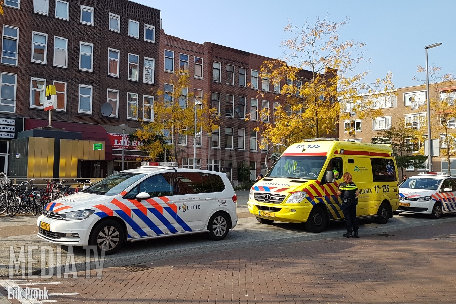 Politie onderzoekt melding van steekpartij metrostation Delfshaven Spanjaardstraat Rotterdam