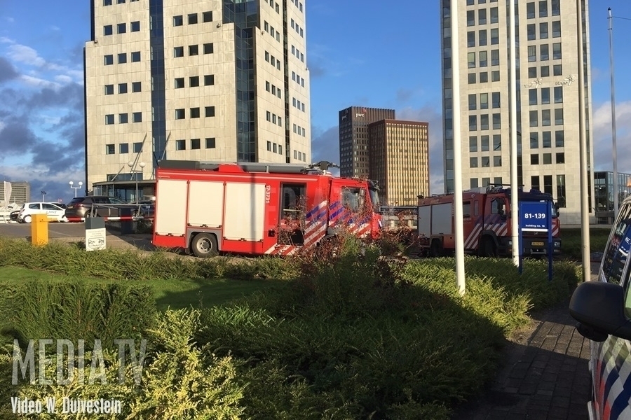 Kantoorgebouw ontruimd na brandmelding Rivium Quadrant Capelle a/d IJssel