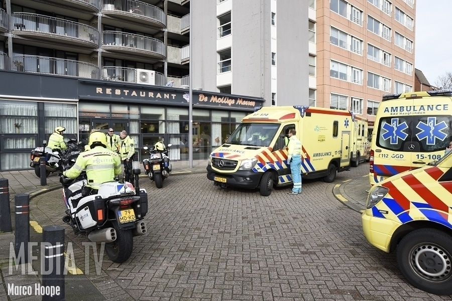Verzorgingshuis Hoek van Holland ontruimd na onwelwordingen (video)