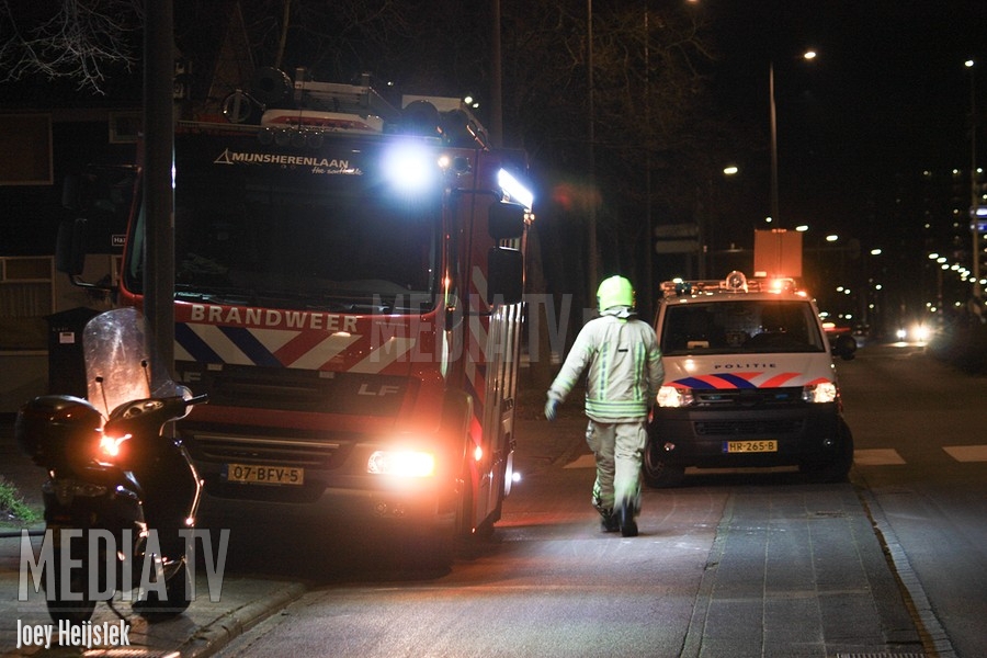 Vrouw gewond na keukenbrand Vinkenbaan Rotterdam