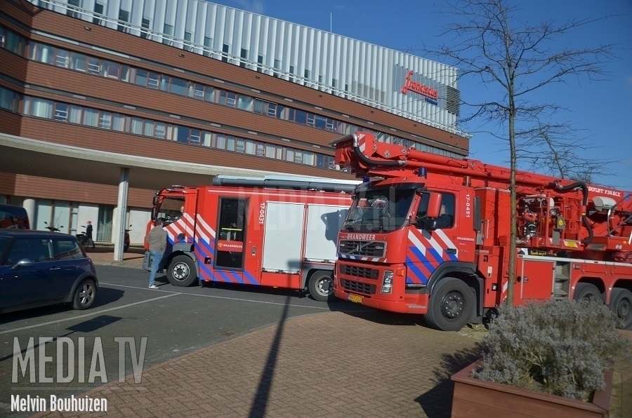 Wasdroger veroorzaakt brand in Franciscus Vlietland ziekenhuis Schiedam