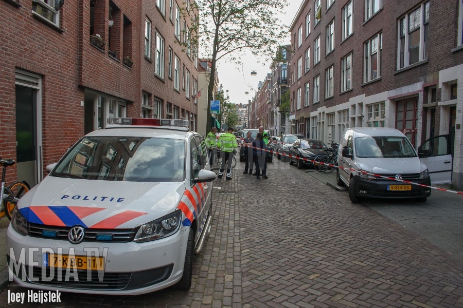 Gewapende overval op pakketbezorger Waterloostraat Rotterdam