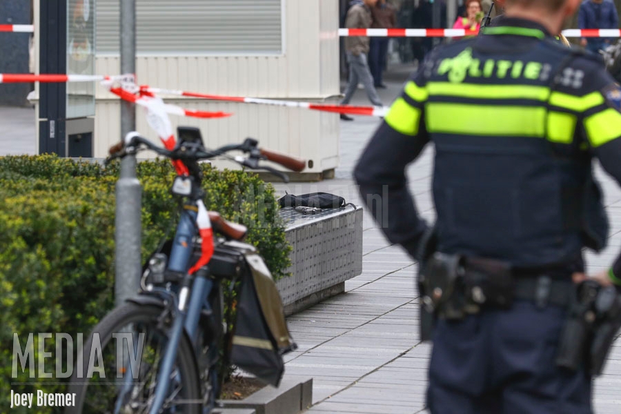 Man aangehouden na schietpartij centrum Rotterdam (video)