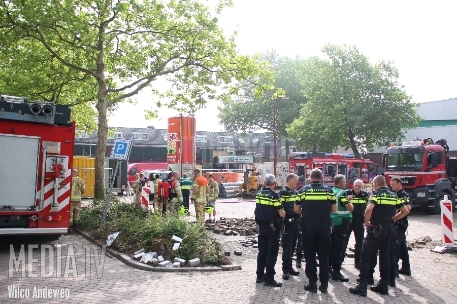 Supermarkt ontruimd na brand Marijkesingel Barendrecht