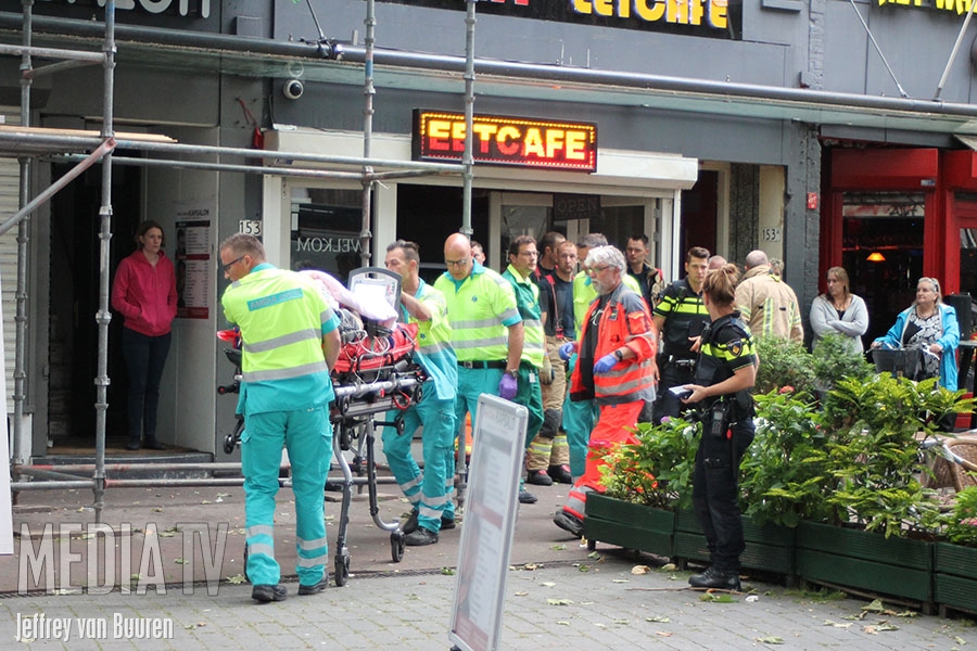 Man ernstig gewond na val van hoogte Beijerlandselaan Rotterdam