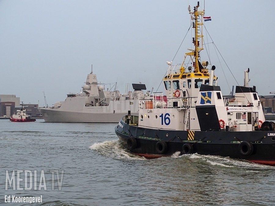 Marineschepen bezoeken Wereldhavendagen Rotterdam