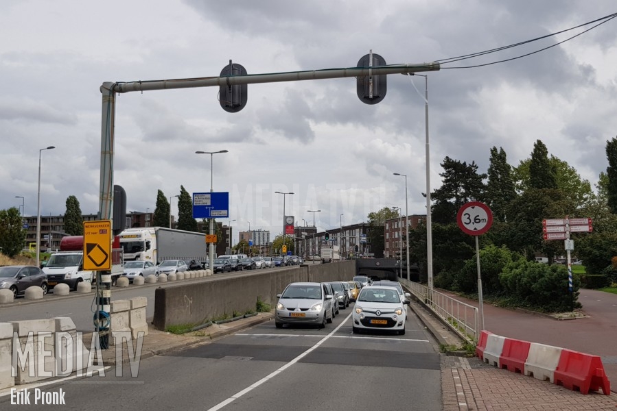 Hinder voor verkeer door technische storing Maastunnel Rotterdam