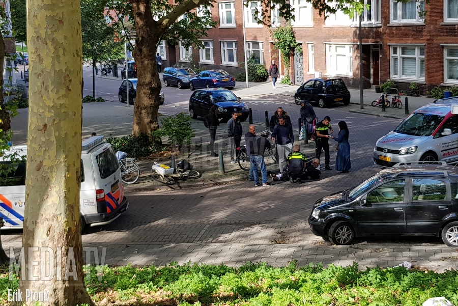 Fietser aangereden Nicolaas Beetsstraat Rotterdam