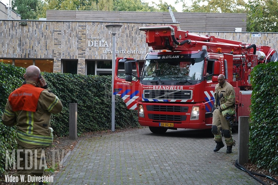 Korte maar felle brand in crematorium Burgemeester Schalijlaan Capelle a/d IJssel