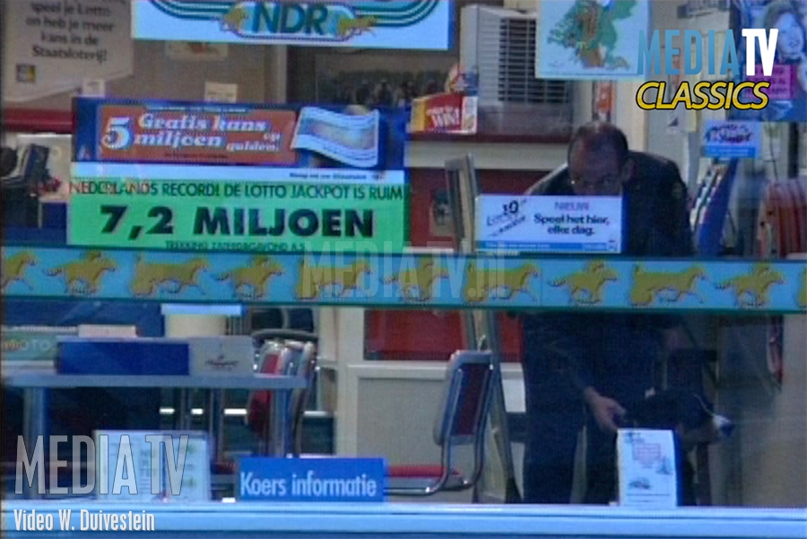 MediaTV Classics: Schietpartij tijdens overval op wedkantoor in Schiedam (video)