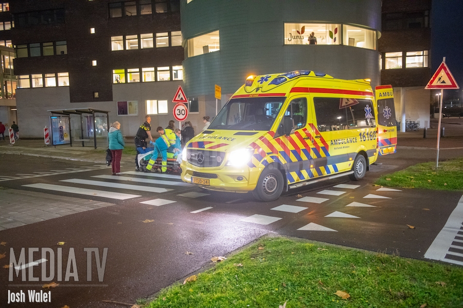 Fietser flink gewond na ongeval Laan der Continenten Alphen aan den Rijn