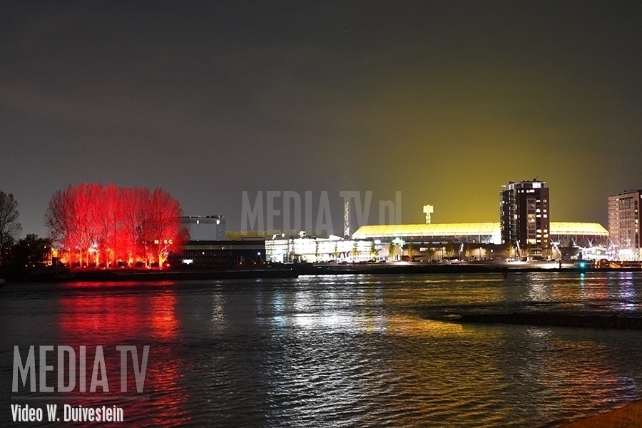 Objecten rood uitgelicht in Rotterdam?
