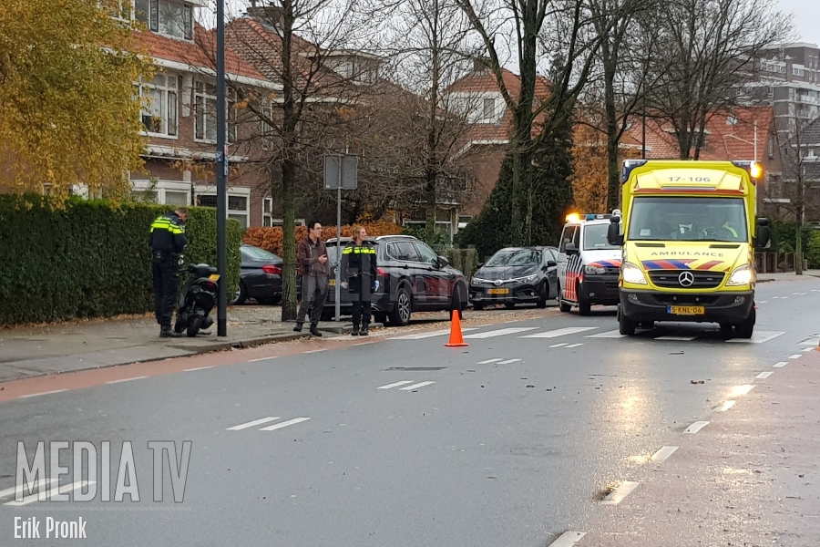 Scooterrijder gewond na aanrijding Willem de Zwijgerlaan Schiedam