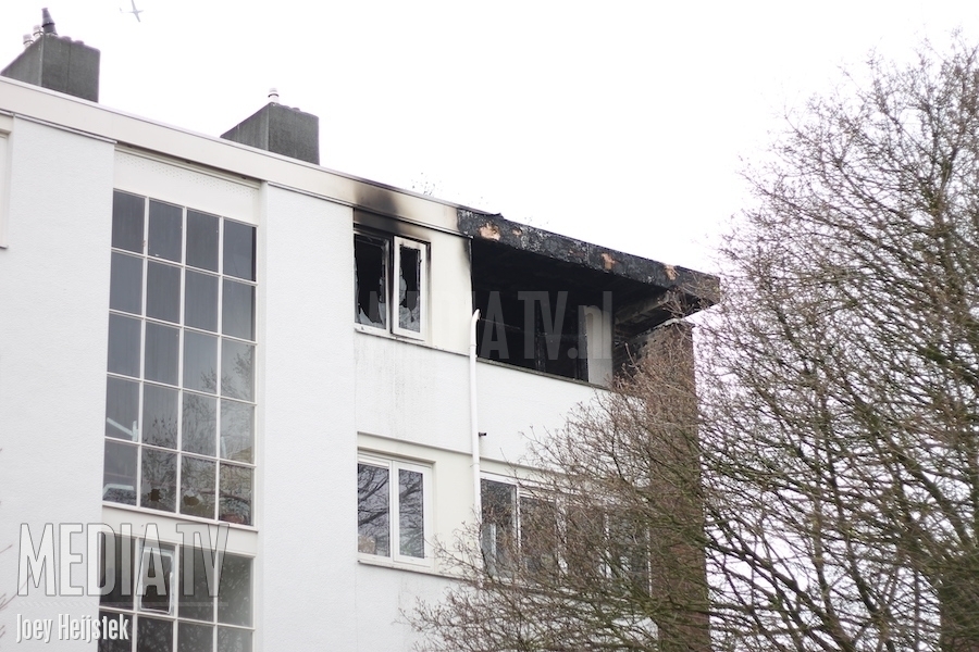 Onderzoek brand Gerdesiaweg Rotterdam begonnen (video)