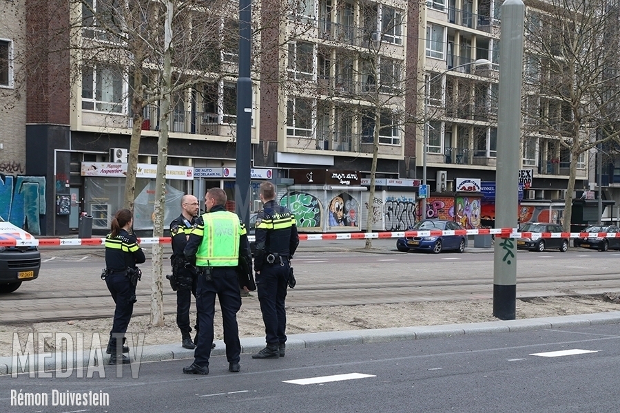 Explosie bij shishalounge Schiedamsedijk Rotterdam (video)