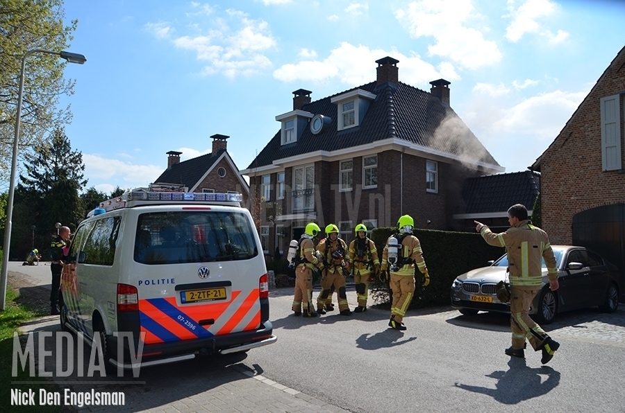 Brand in schuur Waaldijk Ridderkerk