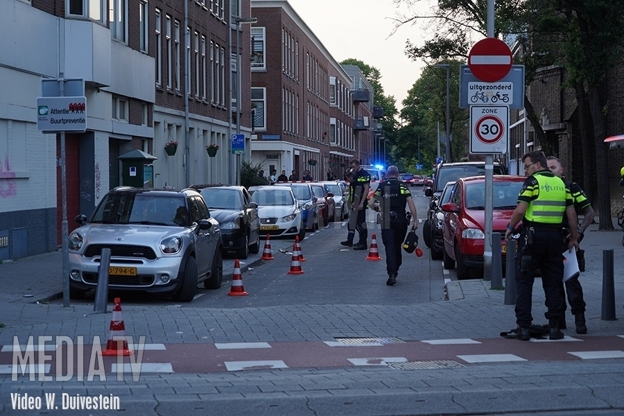 Gewonde bij schietpartij Jagthuisstraat en Beukelsdijk Rotterdam (video)