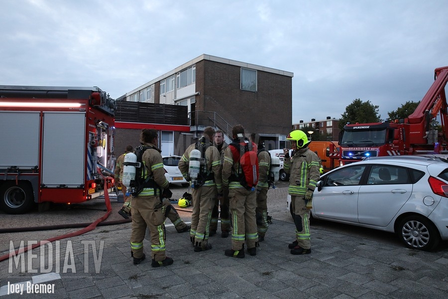 Felle brand in winkel Vondelsingel Spijkenisse