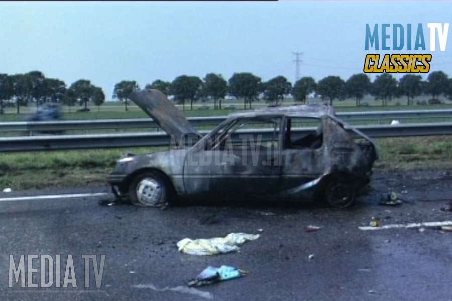 MediaTV Classics (1997): Autobrand snelweg A16 Dordrecht (video)