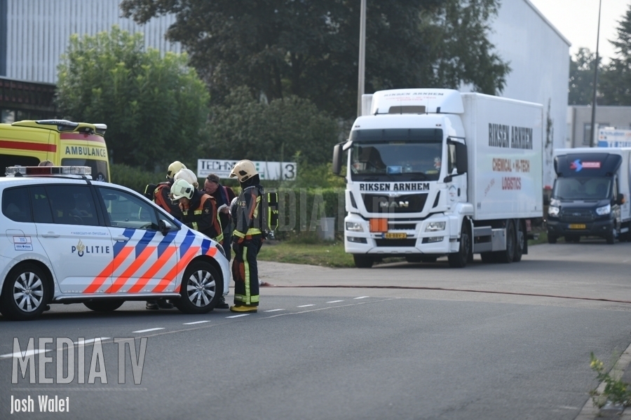 Groot alarm voor onwelgeworden chauffeur in Alphen a/d Rijn