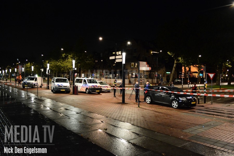 Politie onderzoekt schietpartij Stationsplein Dordrecht