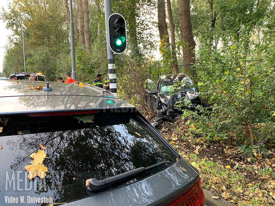 Eenzijdig ongeval Boszoom Rotterdam