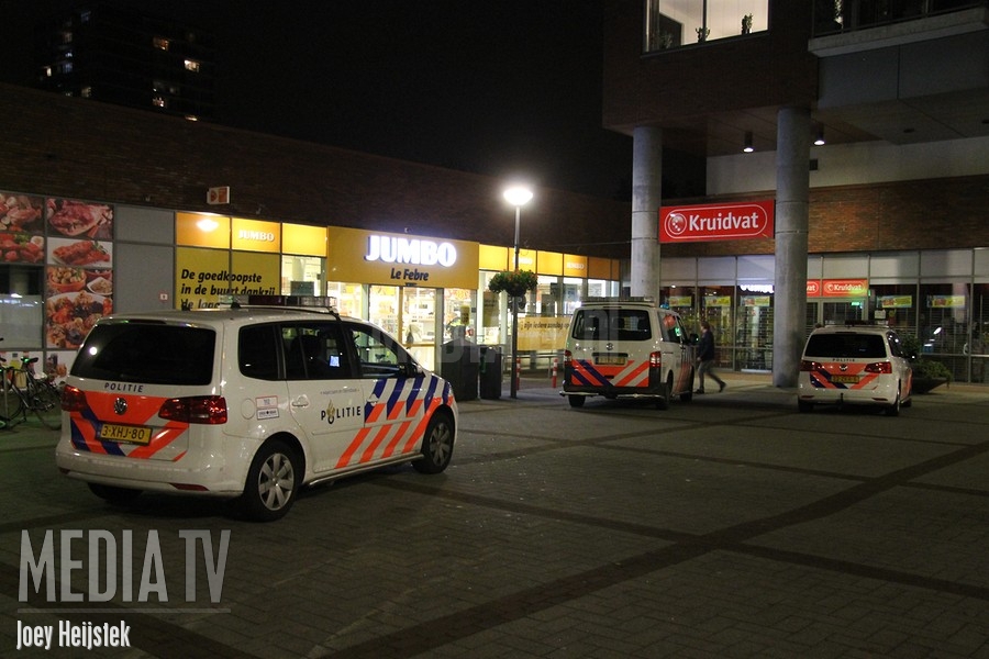 Overvaller supermarkt Hesseplaats Rotterdam aangehouden na achtervolging door klanten