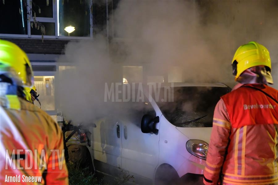 Voertuigbrand Laan van Bol'es Schiedam