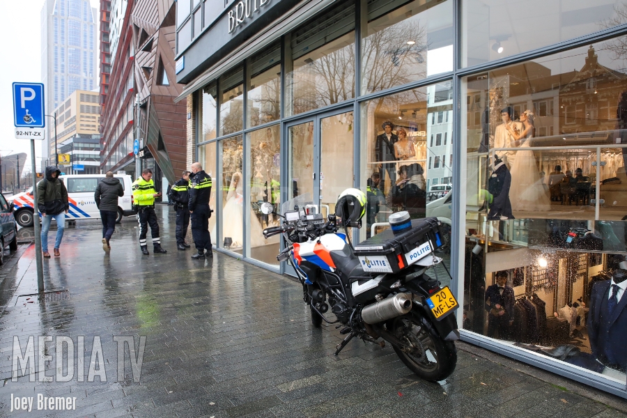 Overval op bruidswinkel Rotterdam-Centrum