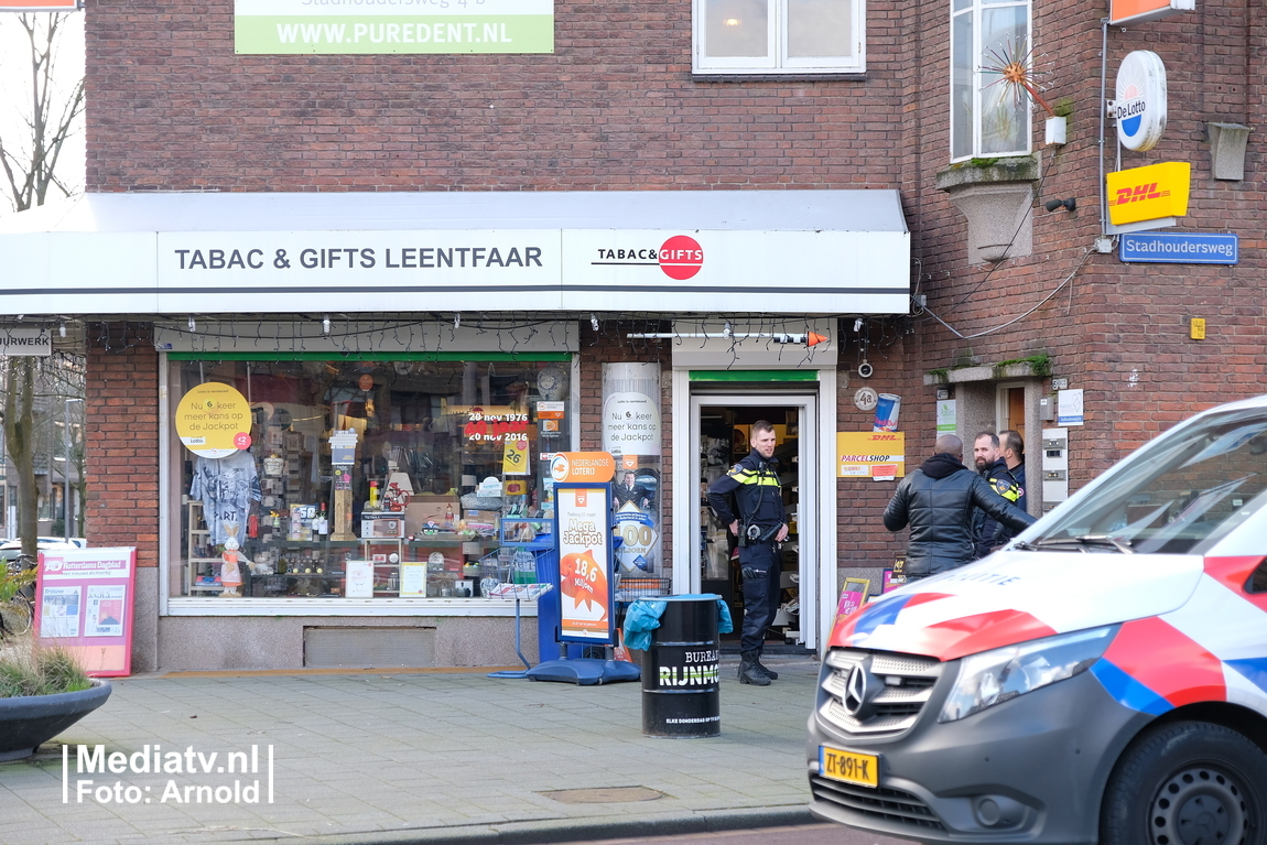 17-jarige overvaller aangehouden Stadhoudersweg Rotterdam