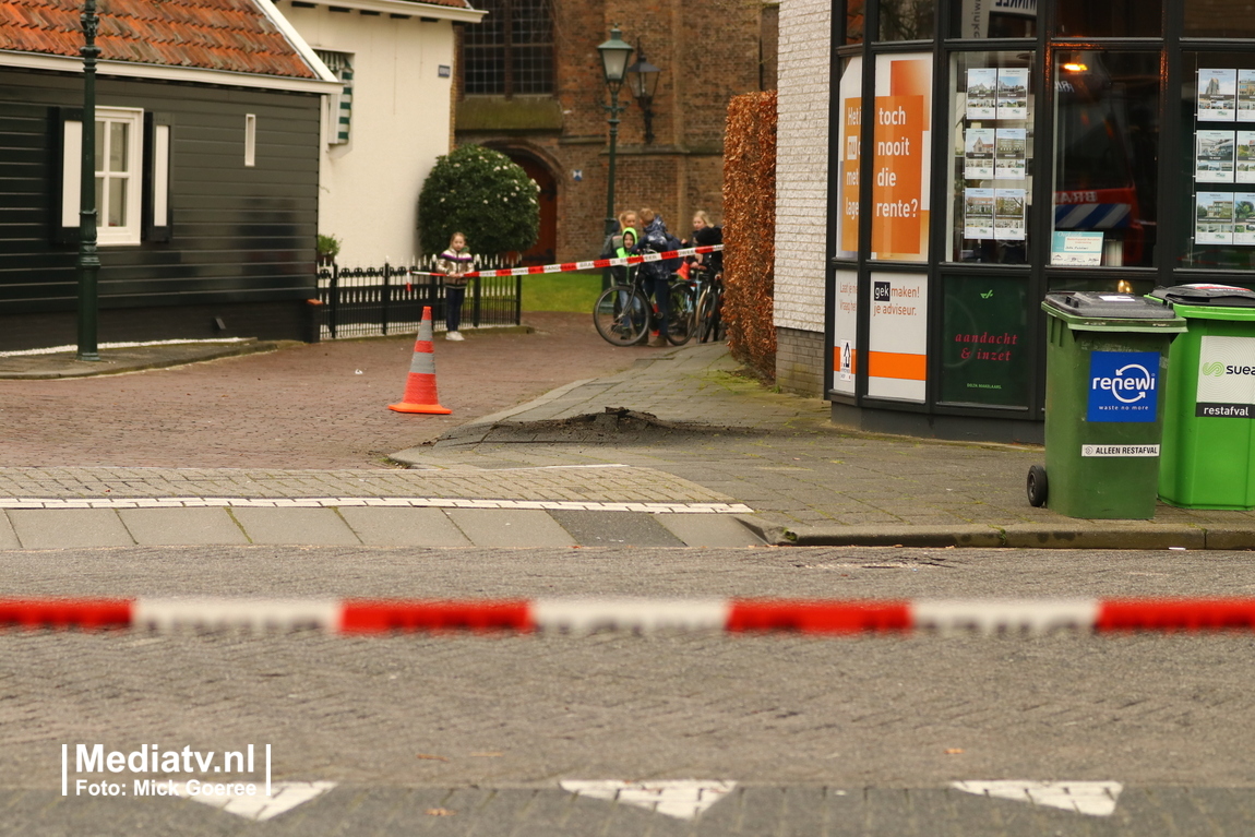 Stroomstoring na explosie in kabel centrum Ridderkerk