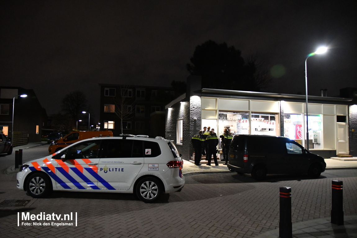 Overval op snackbar in Zwijndrecht