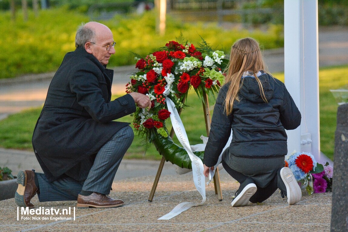 Dodenherdenking in Dordrecht; opdat wij niet vergeten