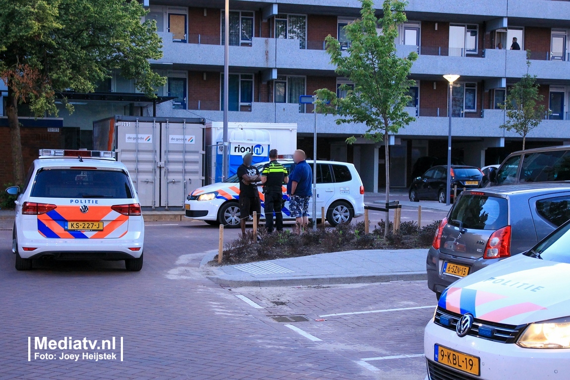 Man bedreigd met vuurwapen Palermohof Rotterdam