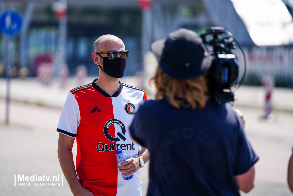 Mondkapjes op bij stadsderby Feyenoord - Sparta