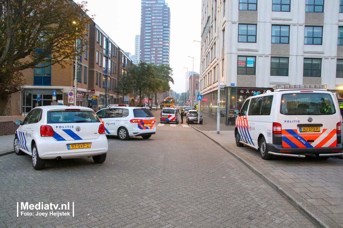 Twee aanhoudingen na steekpartij Keizerstraat Rotterdam