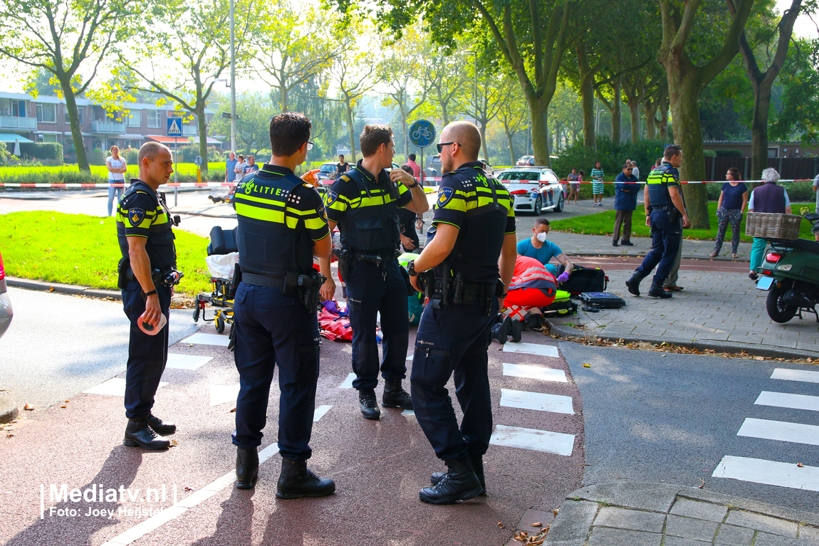 Scooterrijder gewond na val President Rooseveltweg Rotterdam