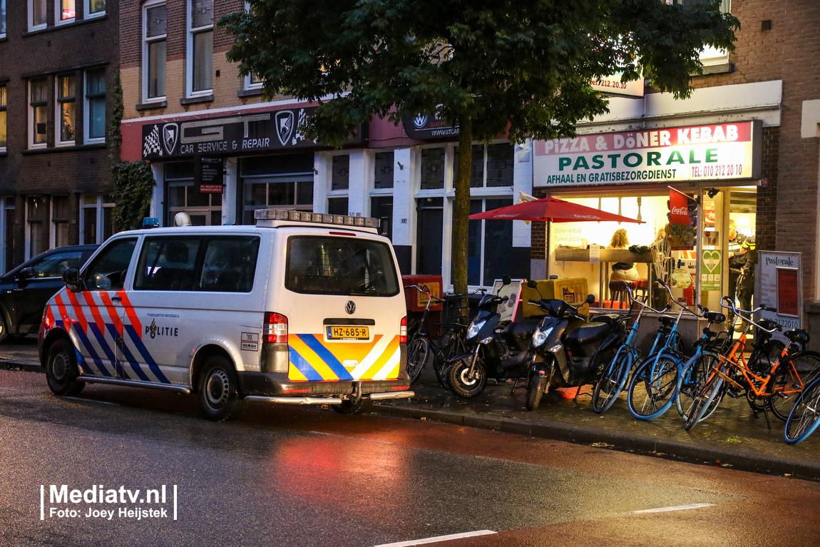 Politie onderzoekt melding overval Kortekade Rotterdam
