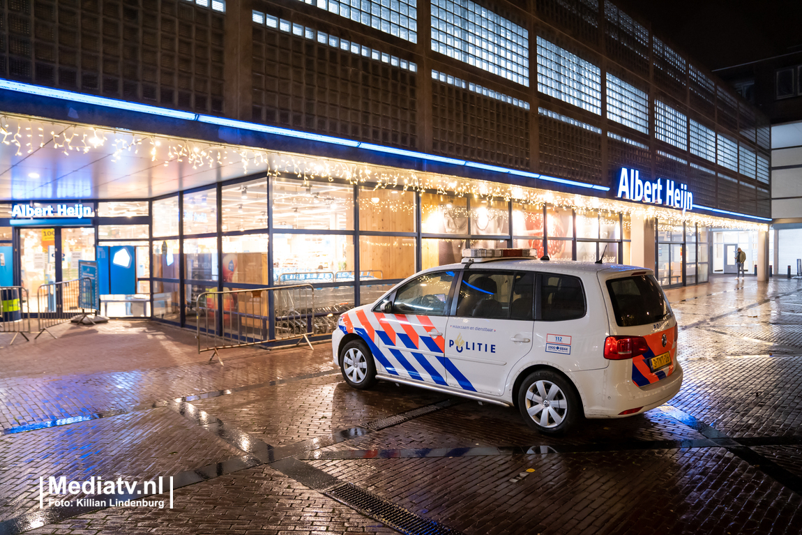 Supermarkt ontruimd na bommelding de Loper Vlaardingen