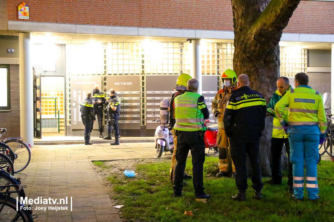 Meerdere woningen ontruimd na brand Statenweg Rotterdam