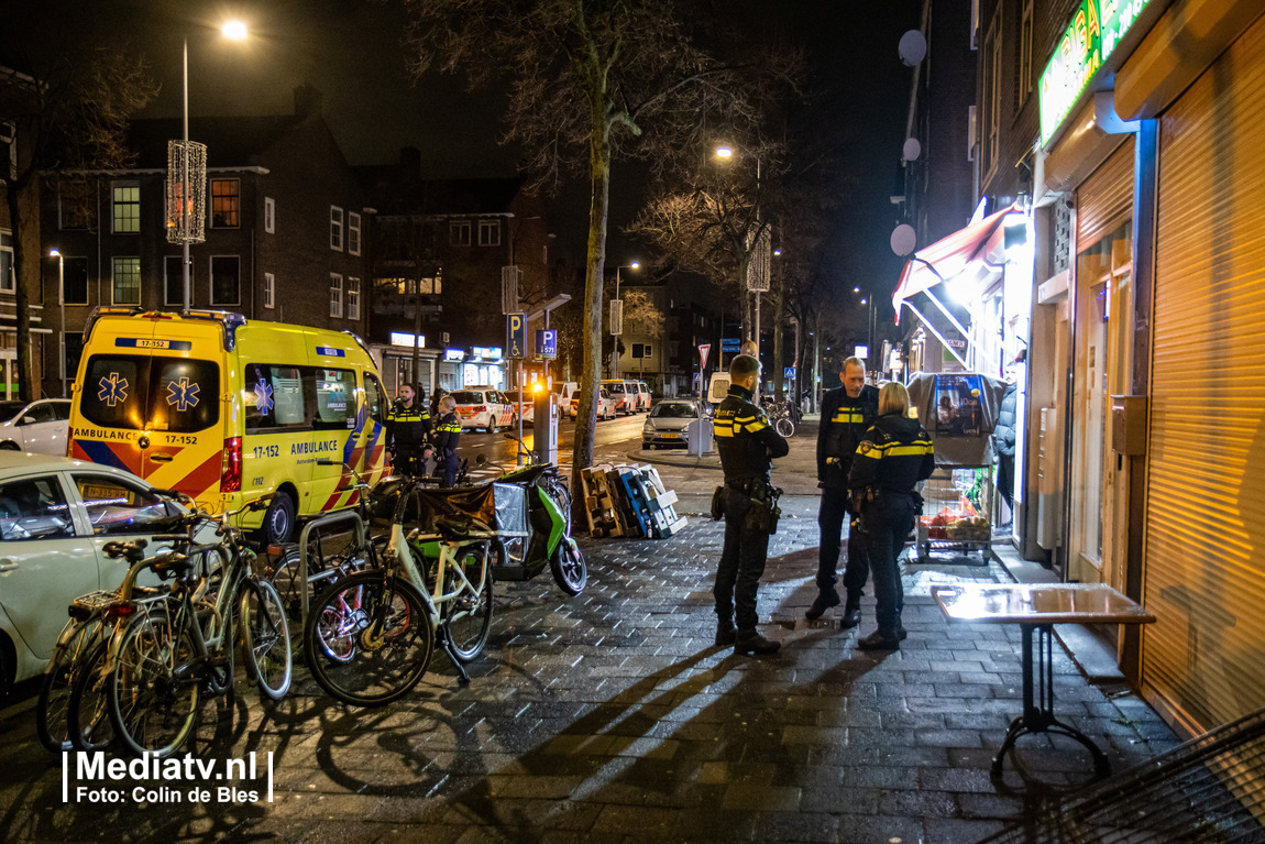 Man gewond bij steekpartij in woning Franselaan Rotterdam